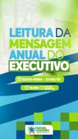 CONVITE LEITURA DA MENSAGEM ANUAL DO EXECUTIVO